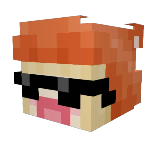 Colatie_raplati Minecraft avatar head, 3D render