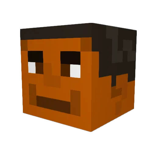 Colbsters_999 Minecraft avatar head, 3D render