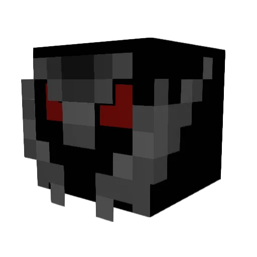 Colby Minecraft avatar head, 3D render