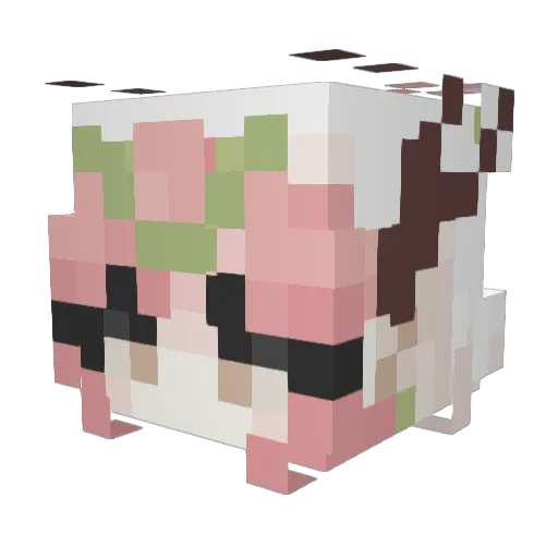 ColdBowlOfSugar Minecraft avatar head, 3D render