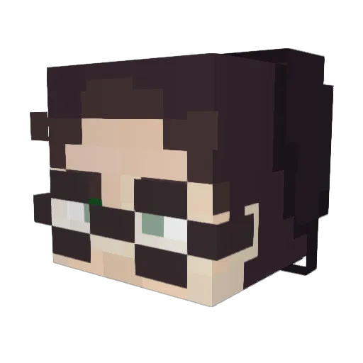 ColdBrew_CJ Minecraft avatar head, 3D render