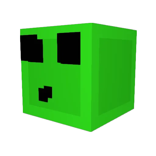 ColdCheezy Minecraft avatar head, 3D render