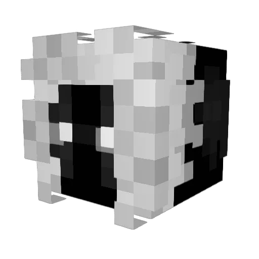 ColdEXP Minecraft avatar head, 3D render