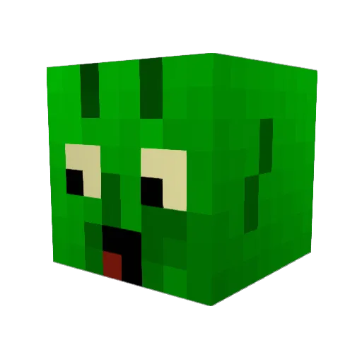 ColdFajitaas Minecraft avatar head, 3D render