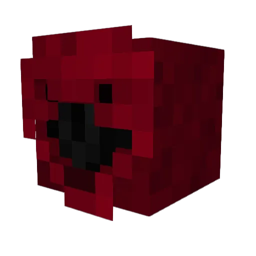 ColdZest Minecraft avatar head, 3D render