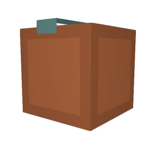 Cold_Box Minecraft avatar head, 3D render