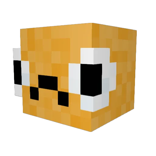 Cold_Chamomile Minecraft avatar head, 3D render