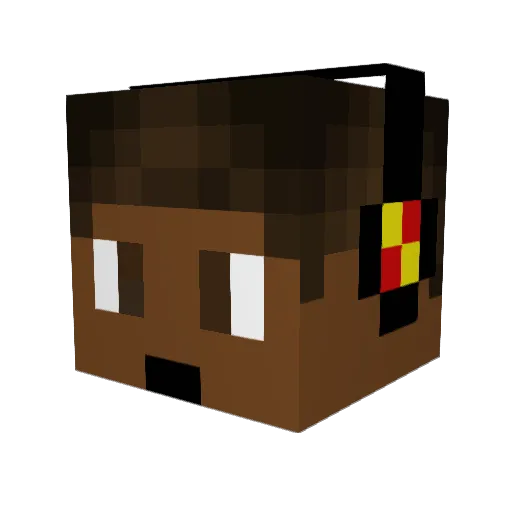 Cold_Channel Minecraft avatar head, 3D render