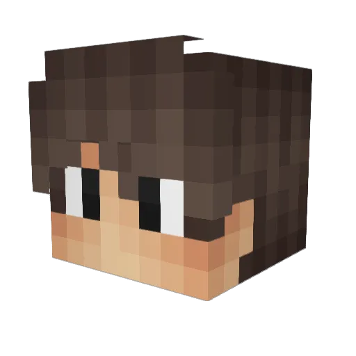 Cold_Handz Minecraft avatar head, 3D render