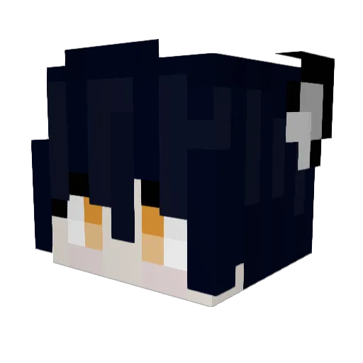 Cold_Soba_Noodle Minecraft avatar head, 3D render
