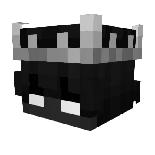 Coldeistee Minecraft avatar head, 3D render