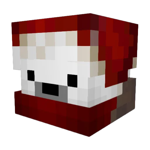 Coldes_ Minecraft avatar head, 3D render