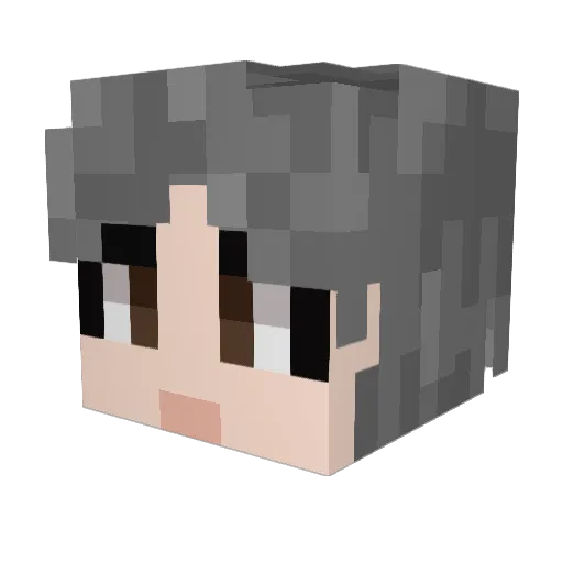 ColdestBow30654 Minecraft avatar head, 3D render