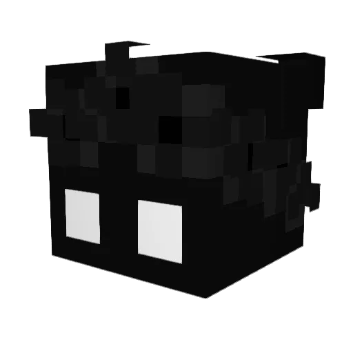 Coldlyboudy_ Minecraft avatar head, 3D render