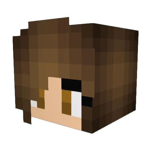 Coldplayer002 Minecraft avatar head, 3D render