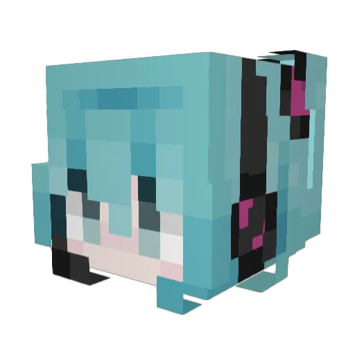 Coldwatch Minecraft avatar head, 3D render