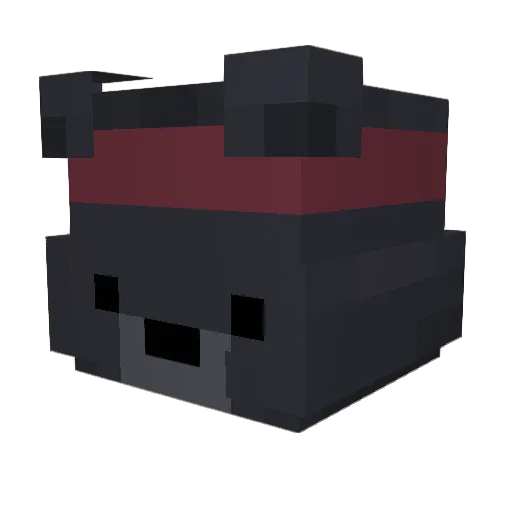 Coldy_Psihapatka Minecraft avatar head, 3D render