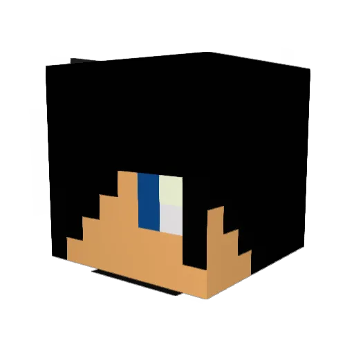 Cole0405 Minecraft avatar head, 3D render