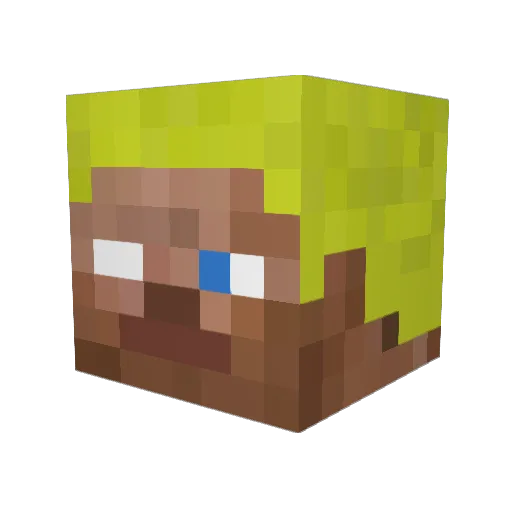 ColeAfton666403 Minecraft avatar head, 3D render