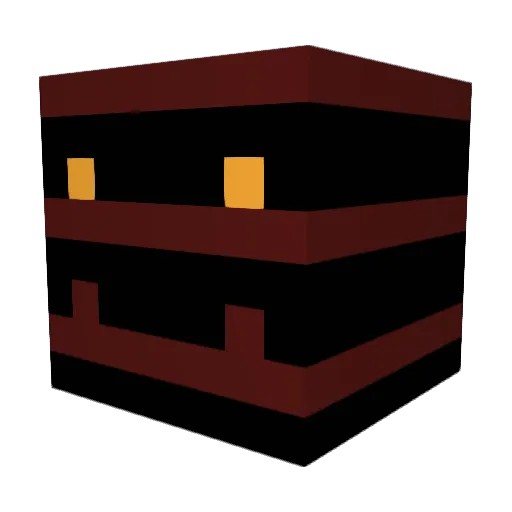 ColeZalias Minecraft avatar head, 3D render