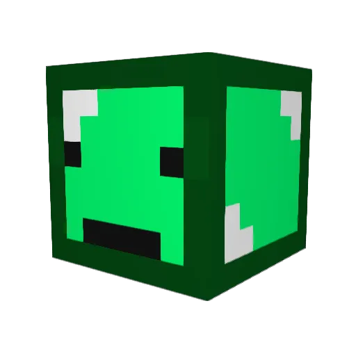 ColeZeke Minecraft avatar head, 3D render