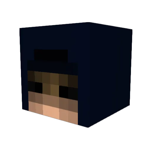 Cole_Choke Minecraft avatar head, 3D render