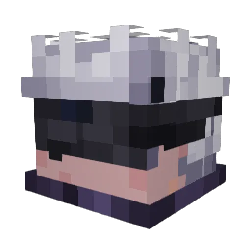 Colemannzx Minecraft avatar head, 3D render