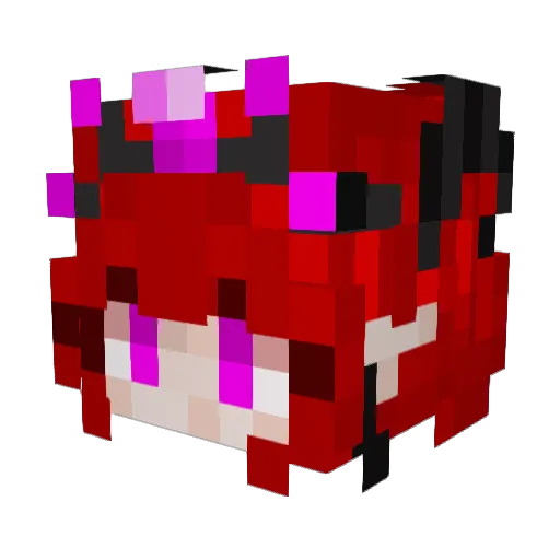 Coleyn Minecraft avatar head, 3D render