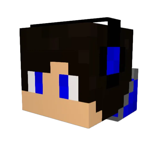 Colin6298 Minecraft avatar head, 3D render