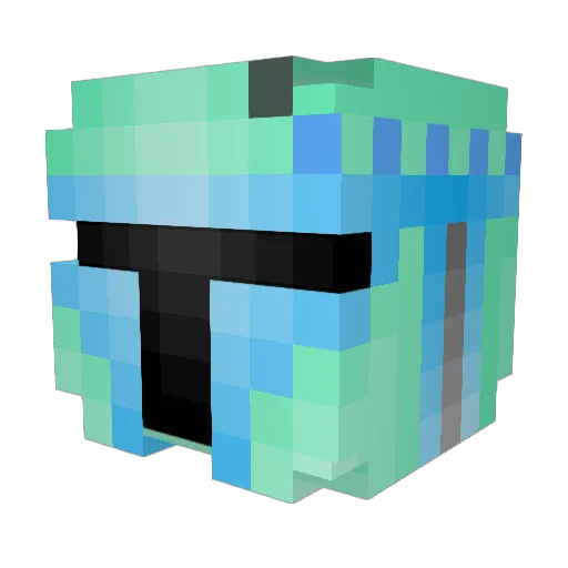 ColinTYS Minecraft avatar head, 3D render