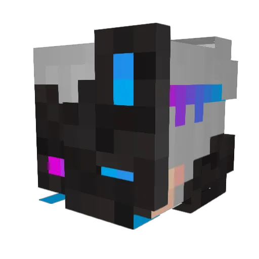 Colin_o_rocks Minecraft avatar head, 3D render