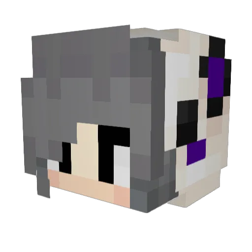 Colisseo92 Minecraft avatar head, 3D render