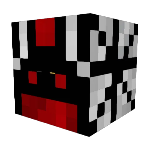 CollaterolDamage Minecraft avatar head, 3D render