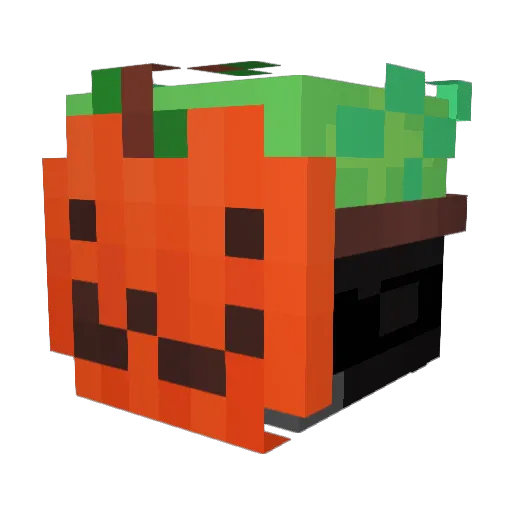 Collofduty Minecraft avatar head, 3D render