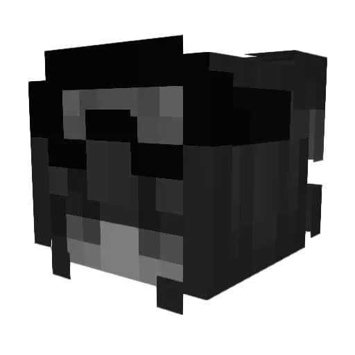 ColonelStinker Minecraft avatar head, 3D render