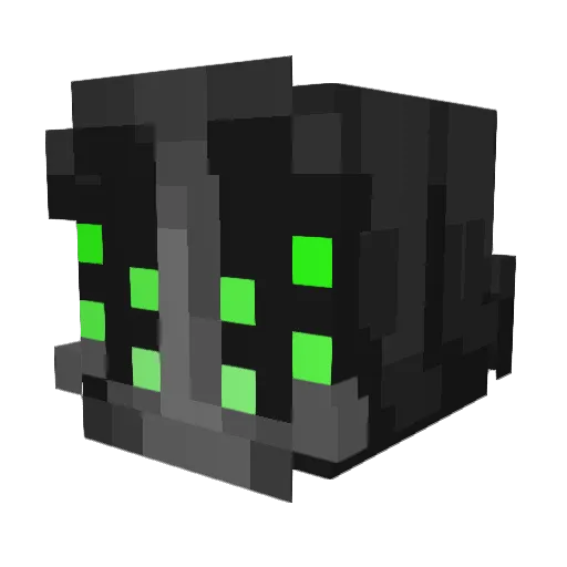 Colonel_ChekKen Minecraft avatar head, 3D render