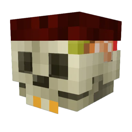 Colonel_Dean Minecraft avatar head, 3D render