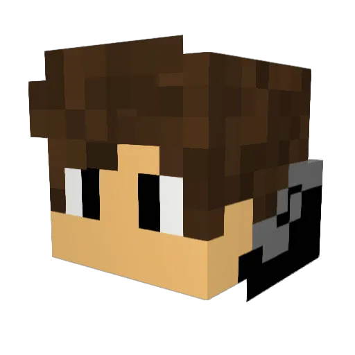 Colonel_Kernal Minecraft avatar head, 3D render