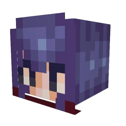 Colonel_Shad0w Minecraft avatar head, 3D render