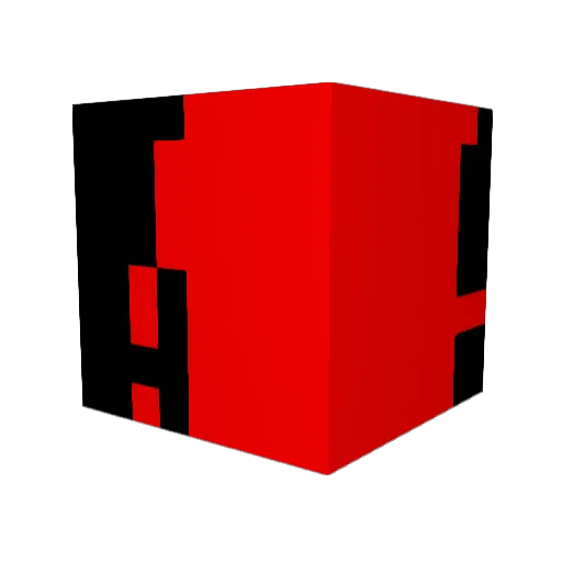 Coloradical2 Minecraft avatar head, 3D render