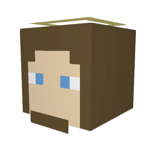 Colorado4esh710 Minecraft avatar head, 3D render