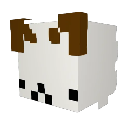 ColoringComet57 Minecraft avatar head, 3D render