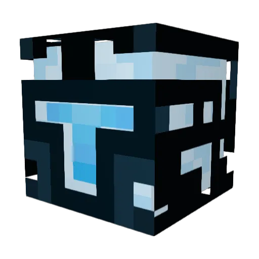 ColoringKing Minecraft avatar head, 3D render