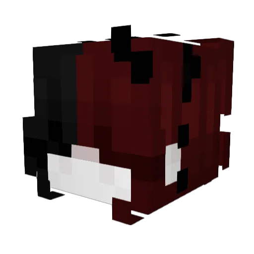 Colorstorm Minecraft avatar head, 3D render