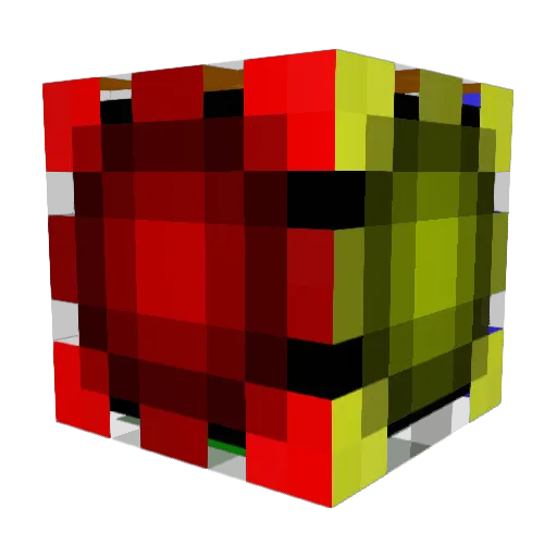 Colt75x3 Minecraft avatar head, 3D render
