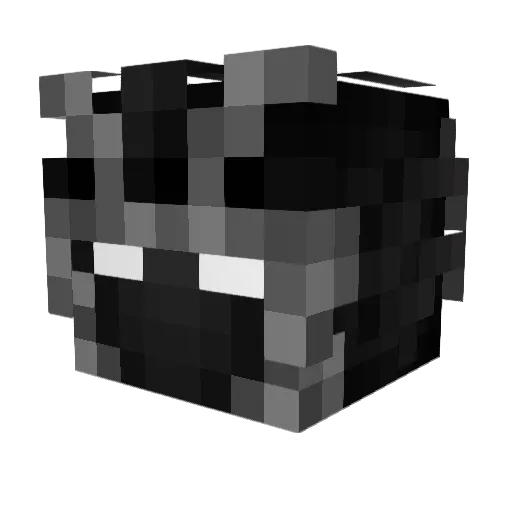 Colta_ Minecraft avatar head, 3D render