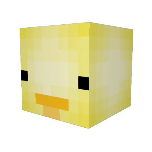 ColtelliBastoni Minecraft avatar head, 3D render