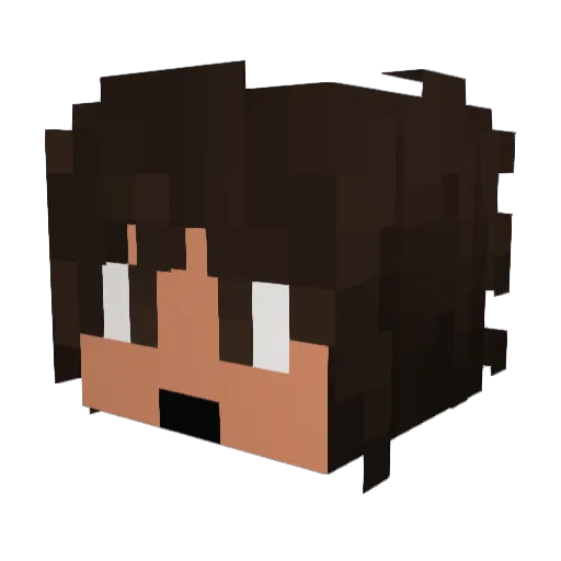 Minecraft-Avatar von ColtenBLY: Kopf als 3D-Render