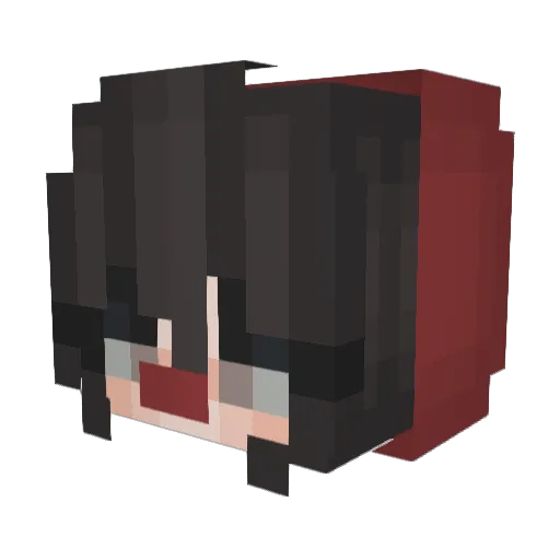 ColumbianVape Minecraft avatar head, 3D render