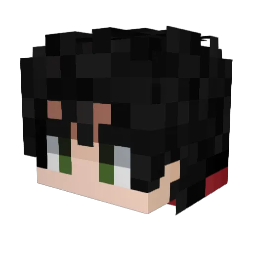 Columbus173 Minecraft avatar head, 3D render